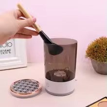 Makeup Brush Cleaner Automatic Rotating Makeup Brush Cleaner Electric Cosmetic Makeup Brush Rotary Washing Machine
