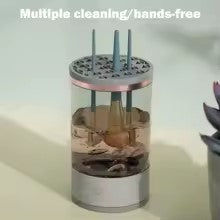 Makeup Brush Cleaner Automatic Rotating Makeup Brush Cleaner Electric Cosmetic Makeup Brush Rotary Washing Machine